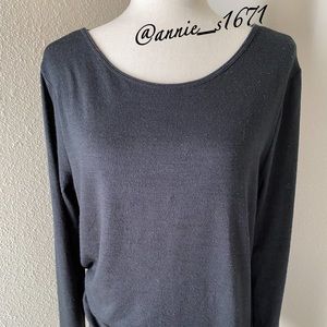 Black Tunic with cross back design